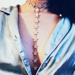 Rhinestone Star Choker | Tear Drop Choker | Stars